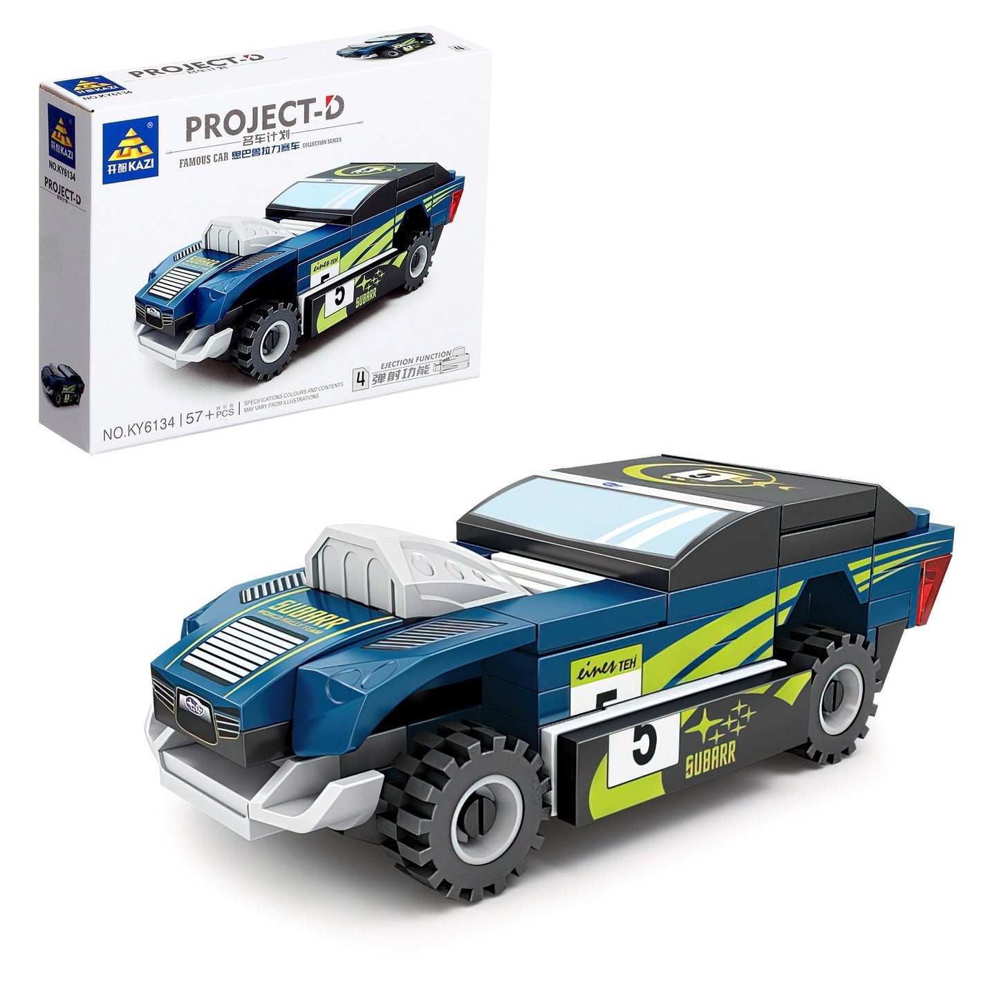 Lego - KY6134-4 - Carro Subaru Impreza WRC