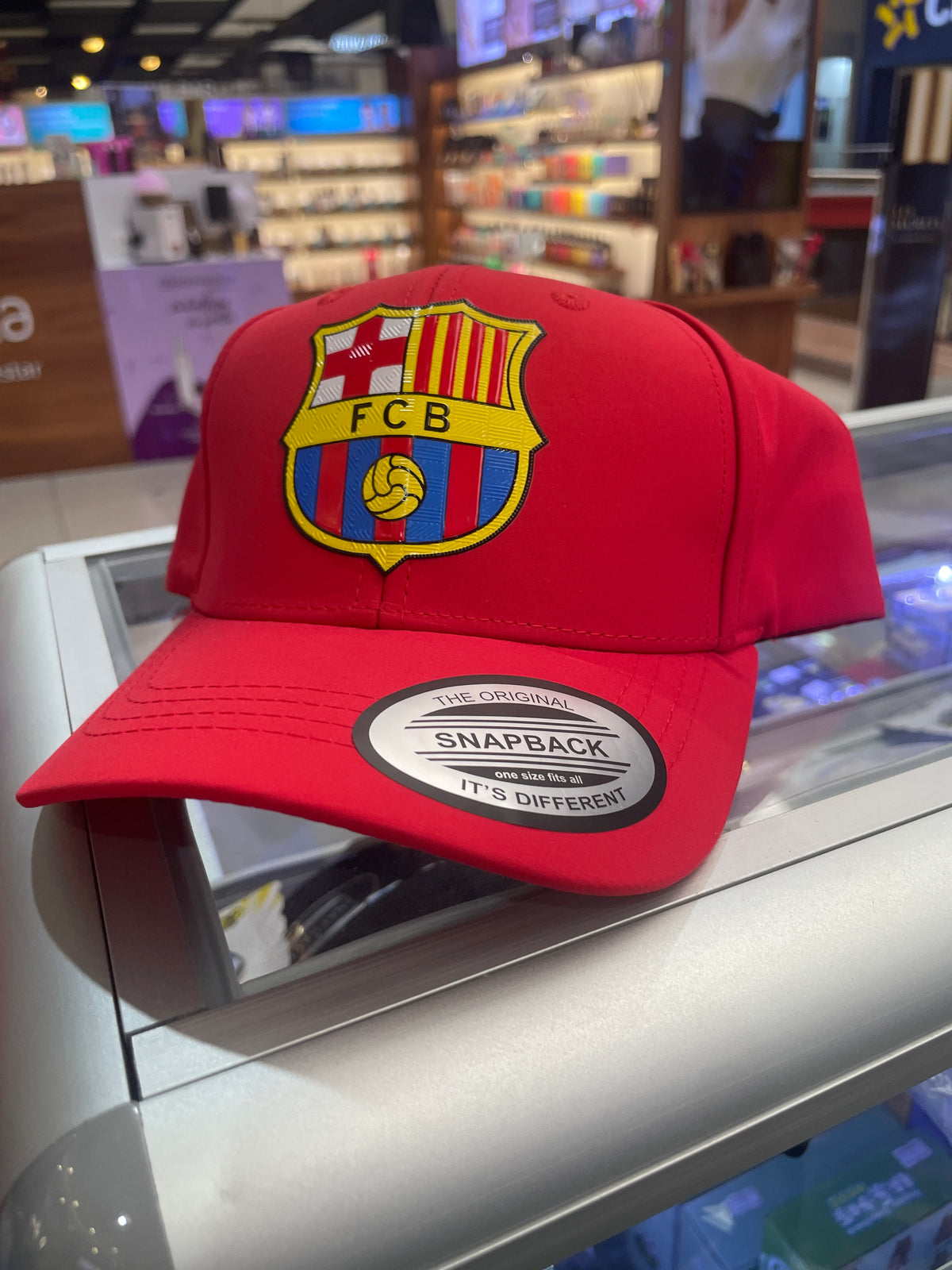 Gorra Barcelona Infantil roja