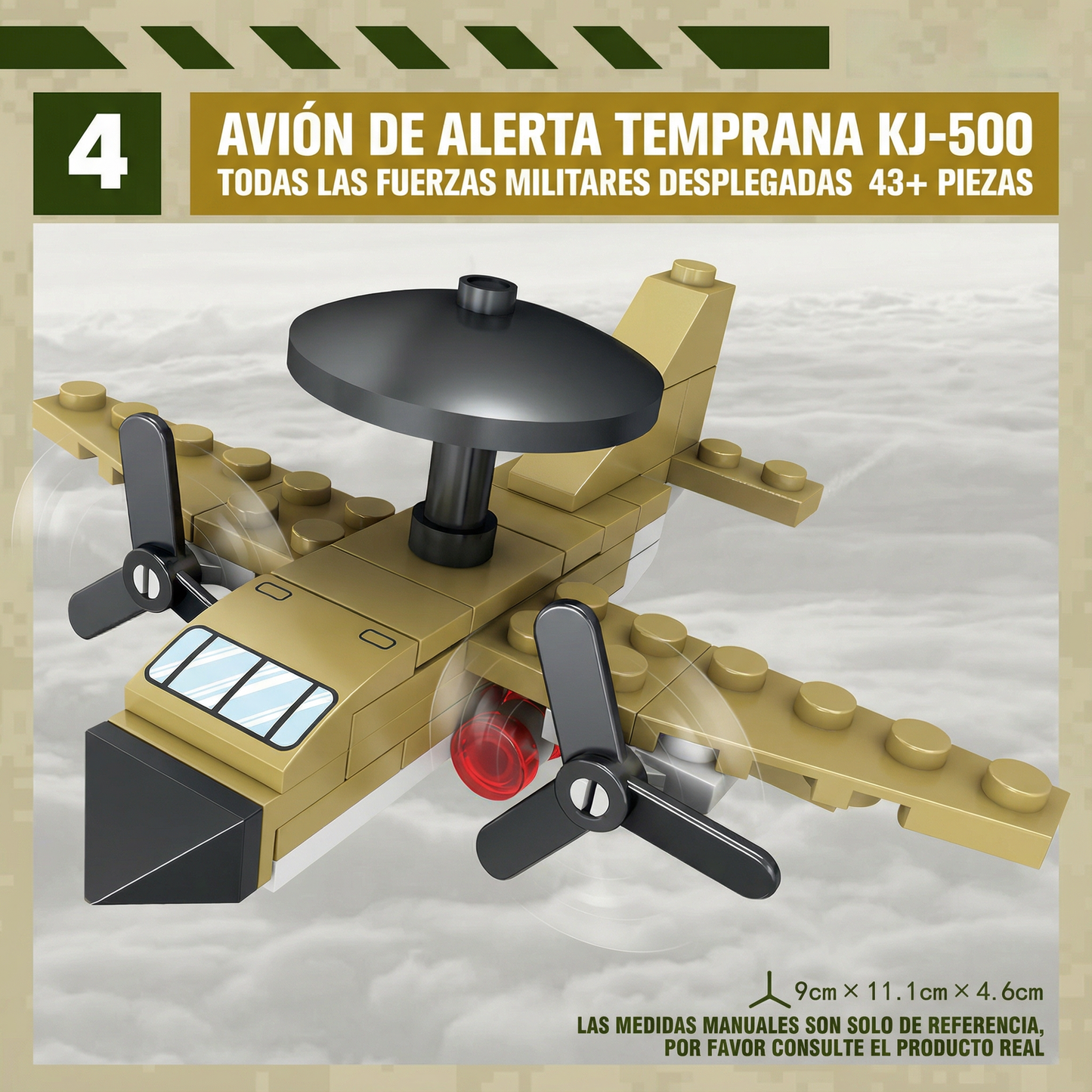 Lego - 84183-04 Avión Espía
