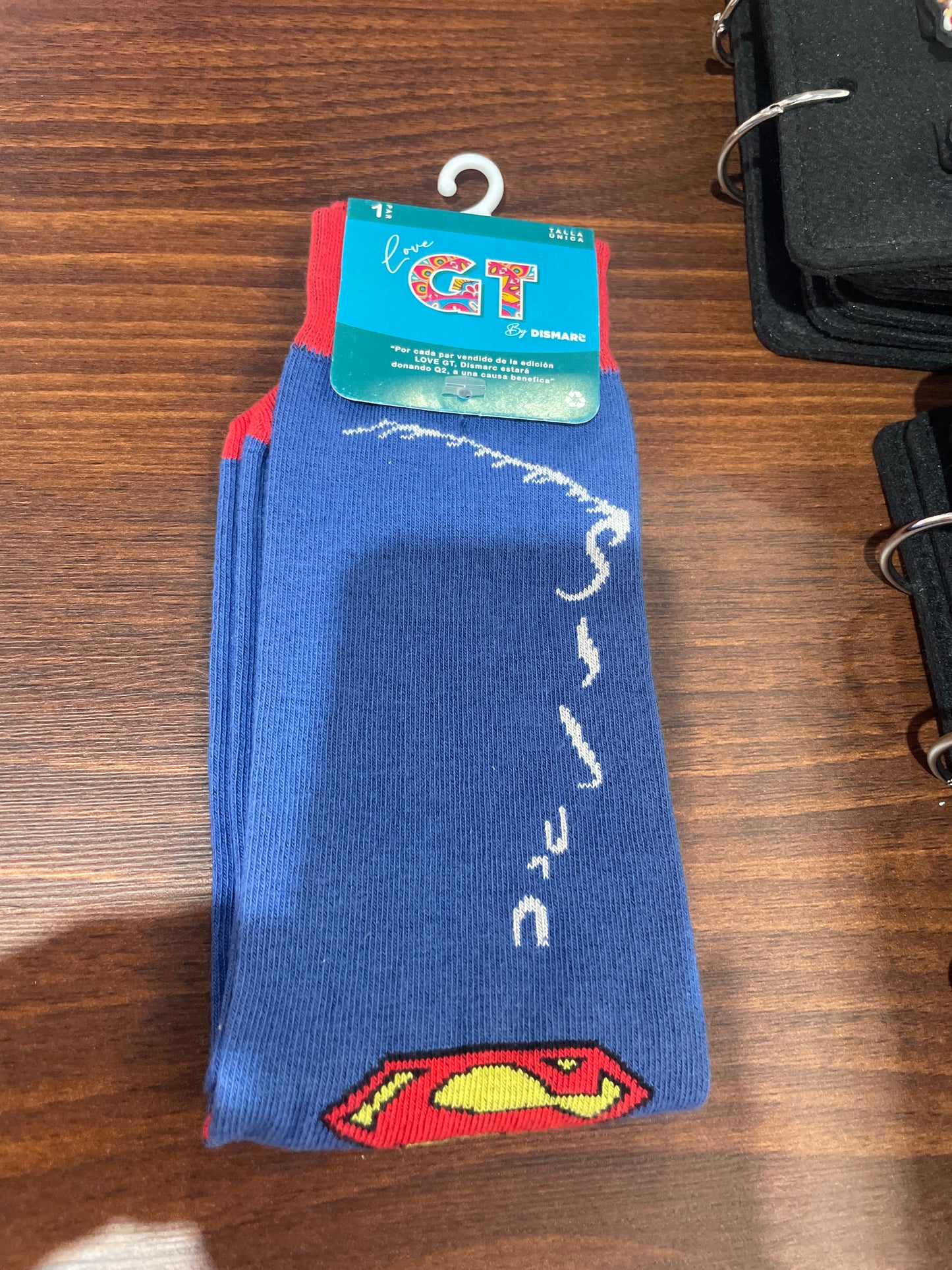 Calcetín 100% algodón superman