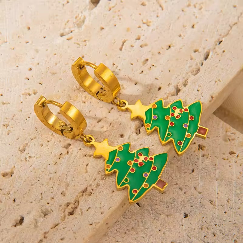 Aretes Navideños 🎄✨