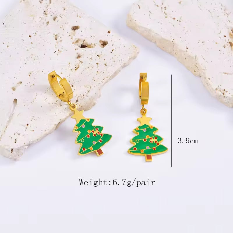 Aretes Navideños 🎄✨