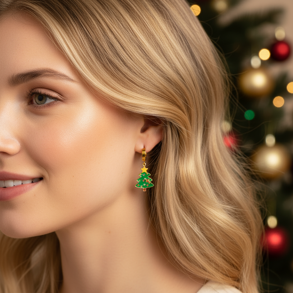 Aretes Navideños 🎄✨
