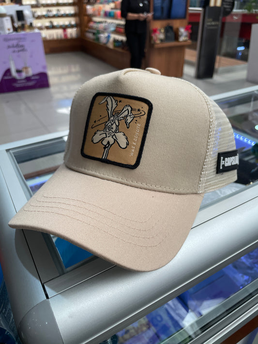Gorra Looney Tunes Coyote beige