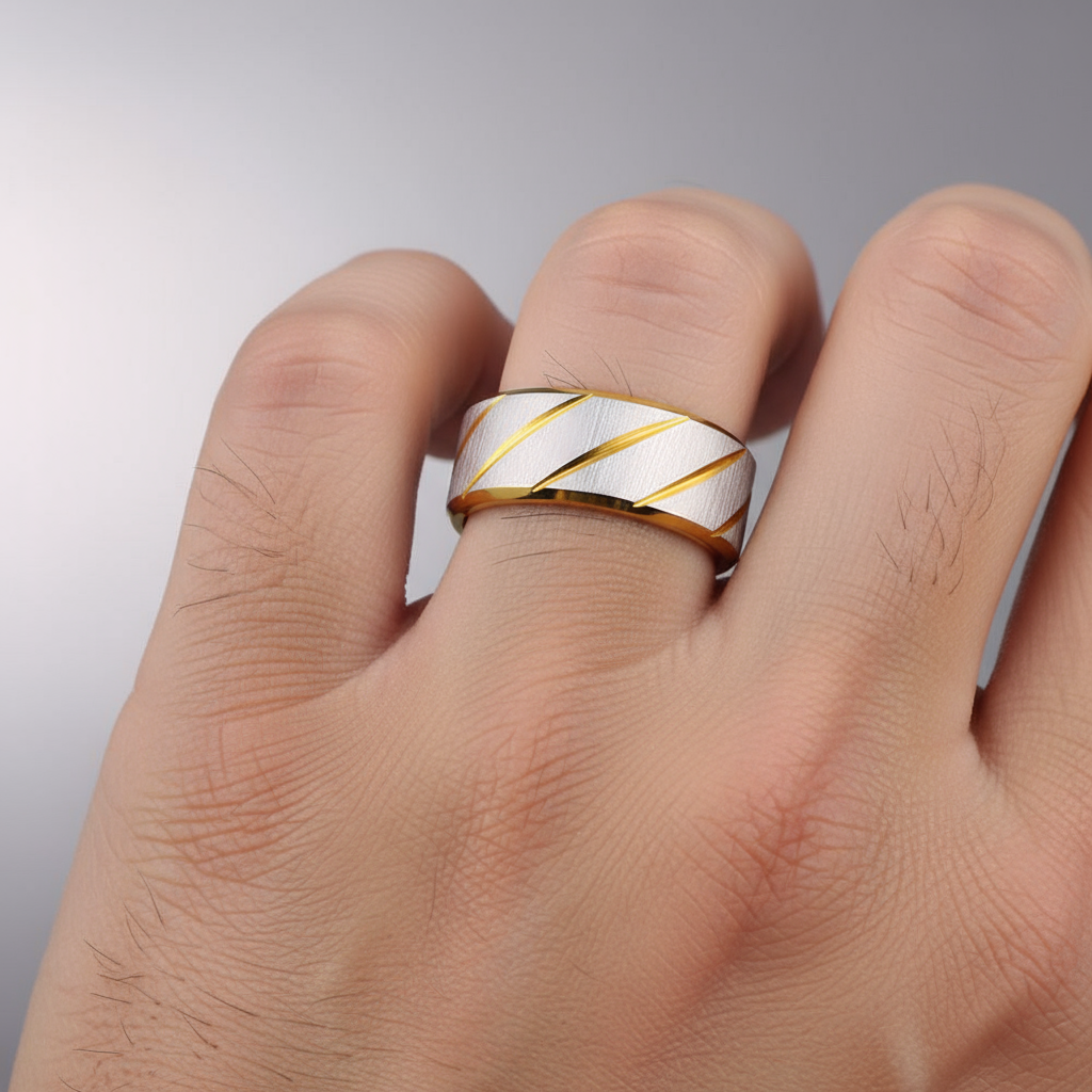 Anillo texturizado 💍✨