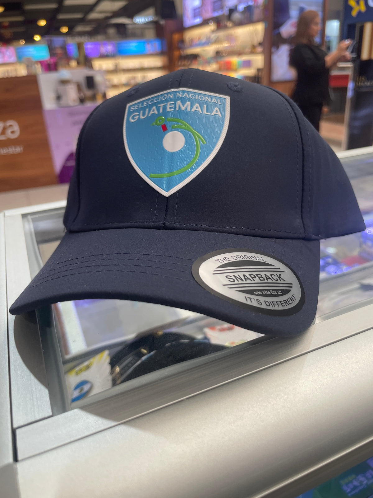 Gorra selección nacional clásica infantil azul marino