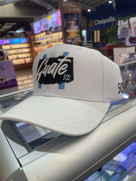 Gorra Guate 502 blanca