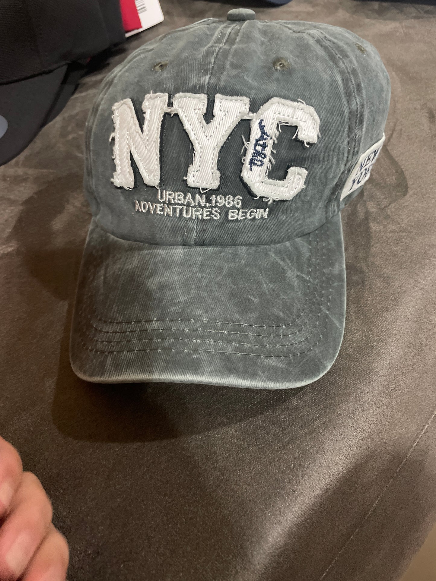 Gorra NYC Desgastada
