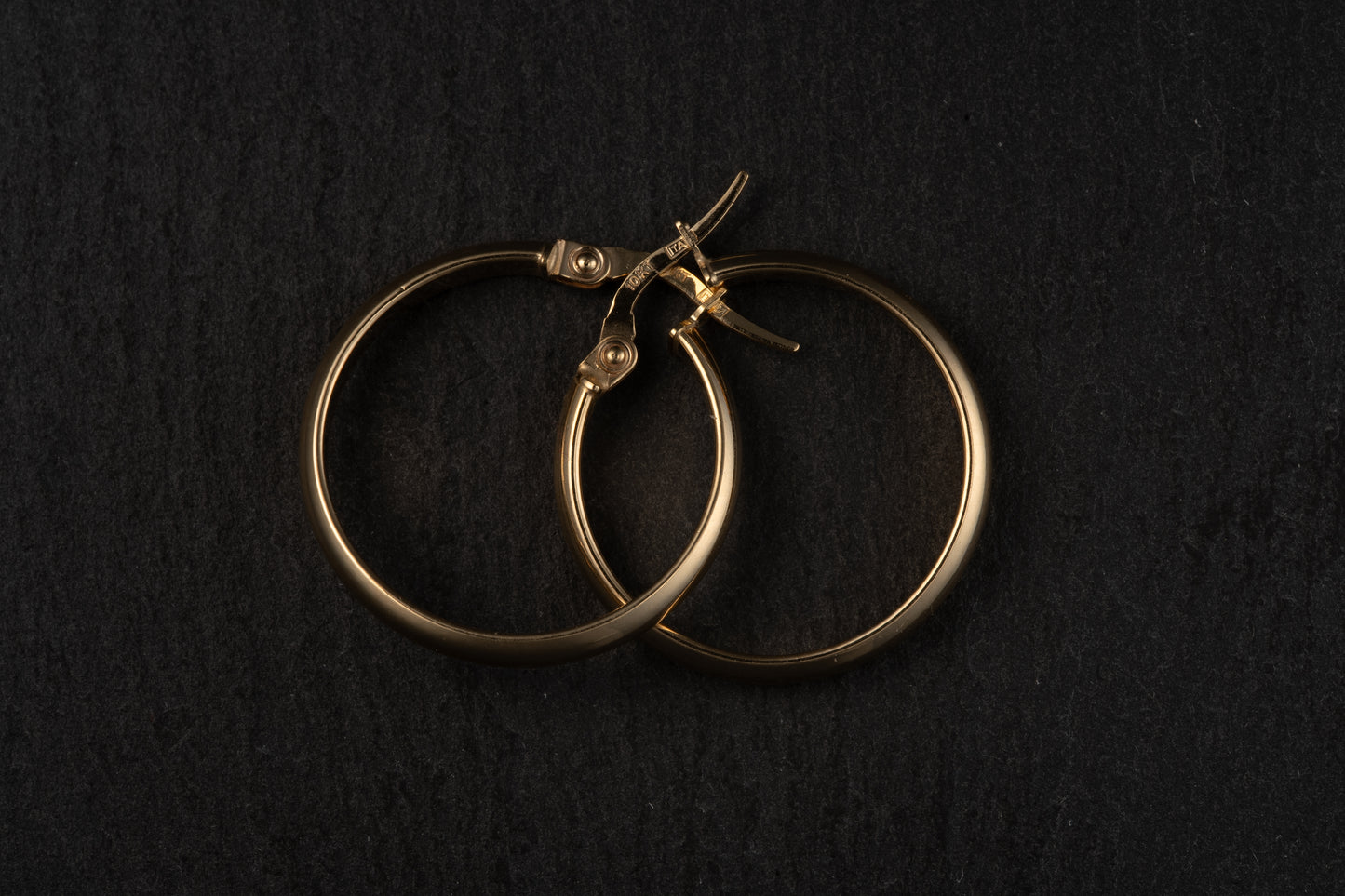 Aretes, oro 10k