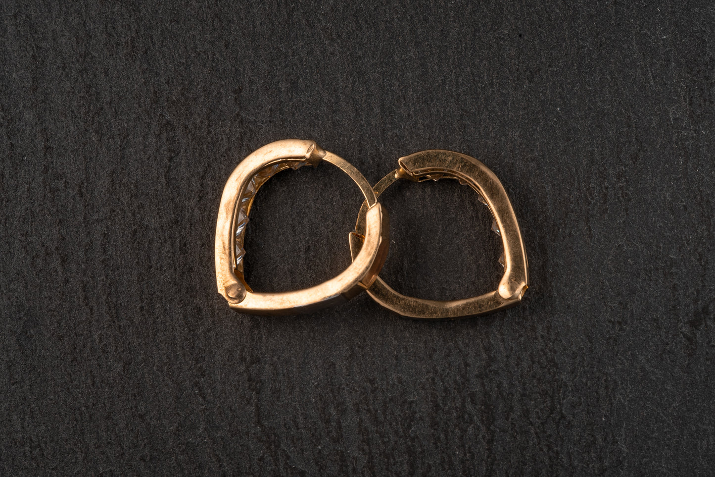 Aretes, oro 10k