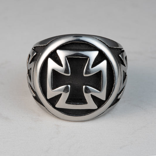 Anillo Cruz Templaria