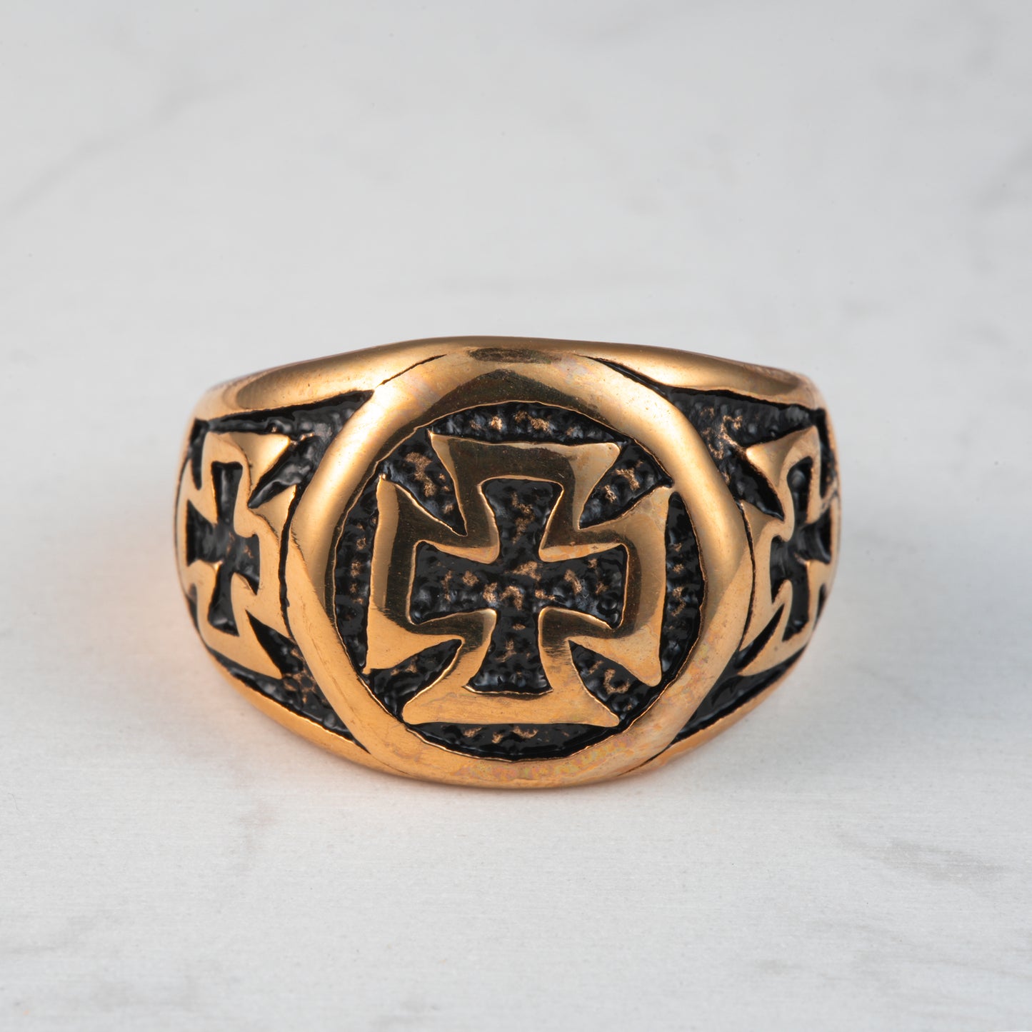 Anillo Cruz Templaria
