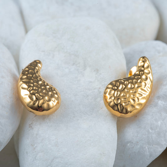 Arete Gota Martillada de Acero