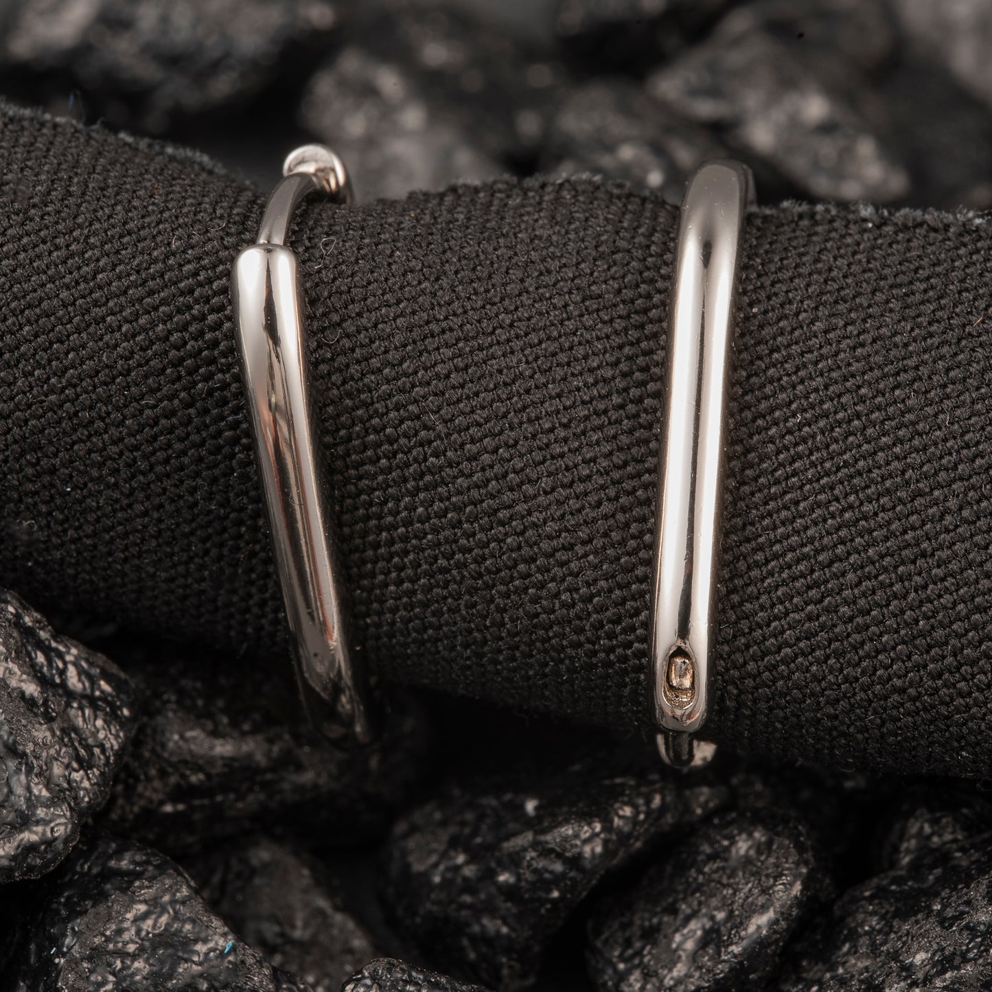 Aretes Zamak con Moissanita