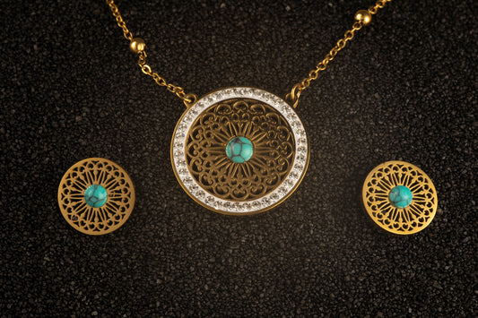 Set de acero con detalle en Howlight