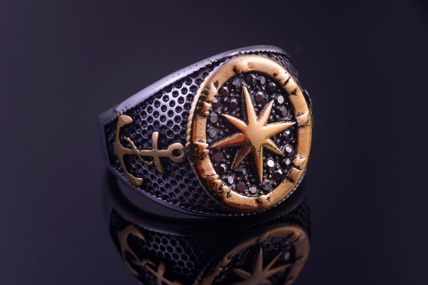 Anillo Tricolor Brùjula