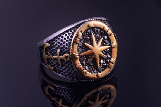 Anillo Tricolor Brùjula