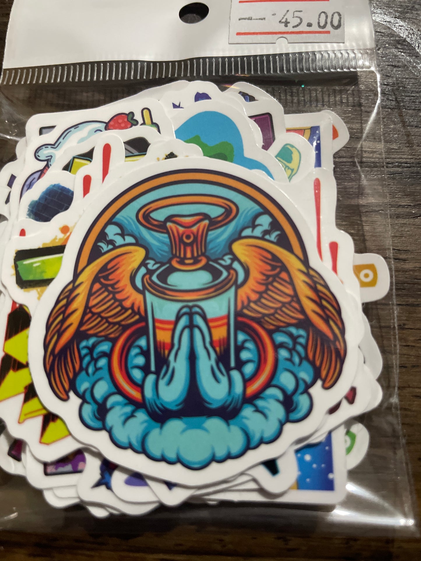 30 pack de stickers vinilicos