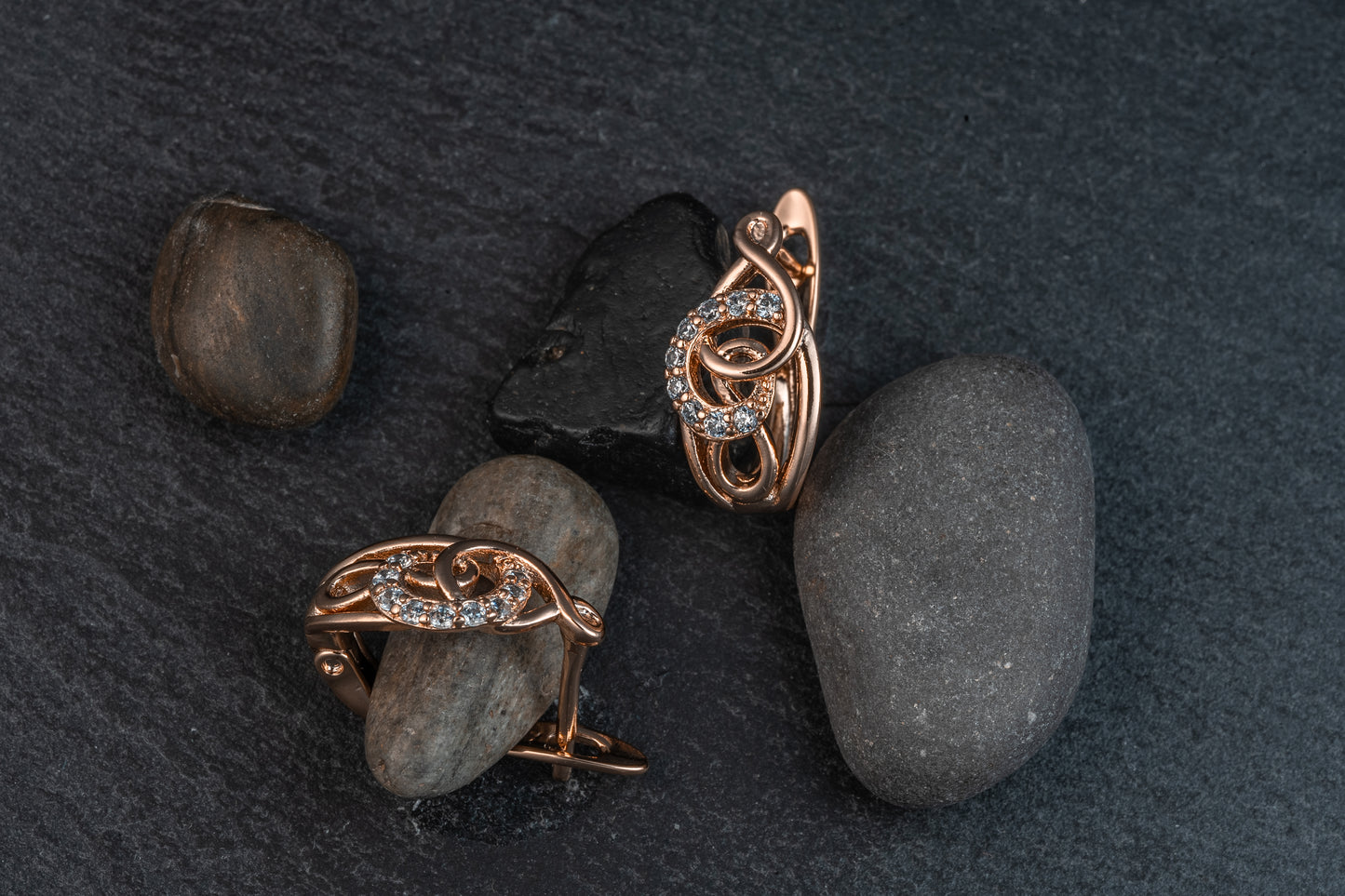 aretes diseño redondeado