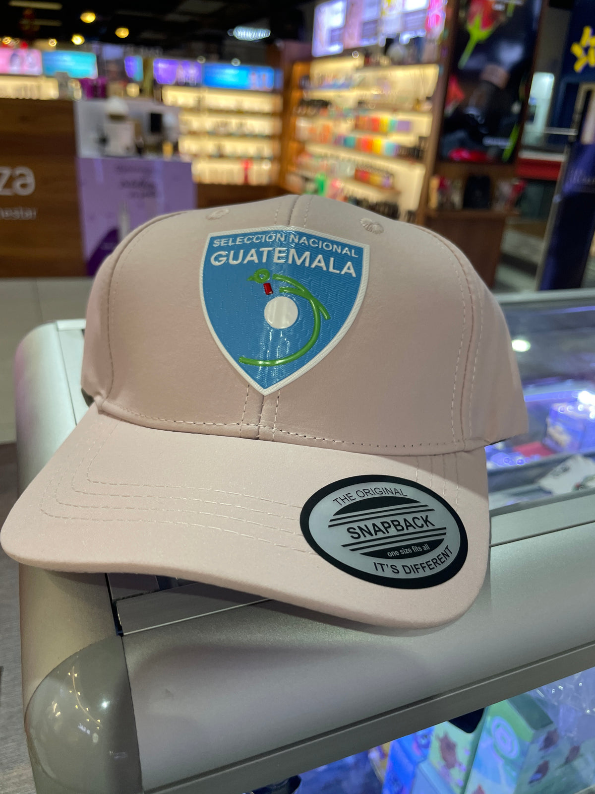 Gorra selección nacional clásica infantil palo rosa