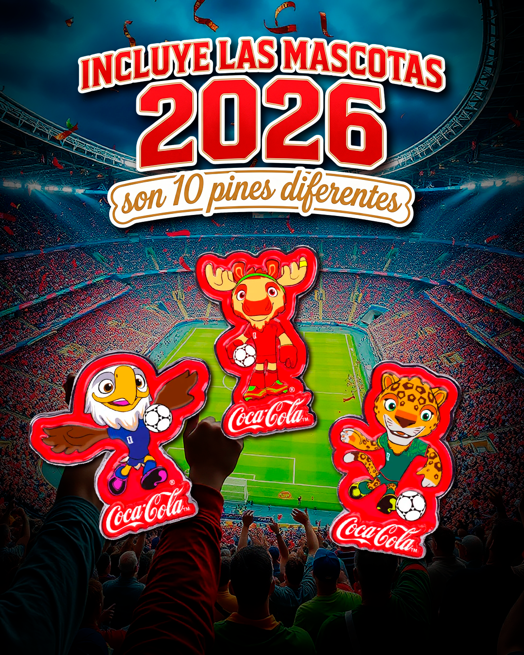 Pin Mundial Coca Cola Oficial