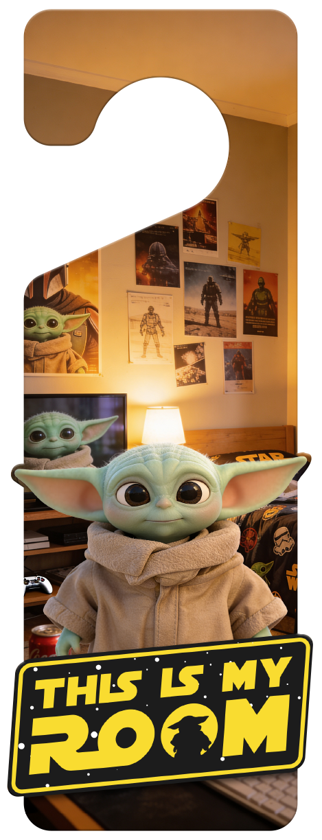 Colgador puerta  - StarWars
