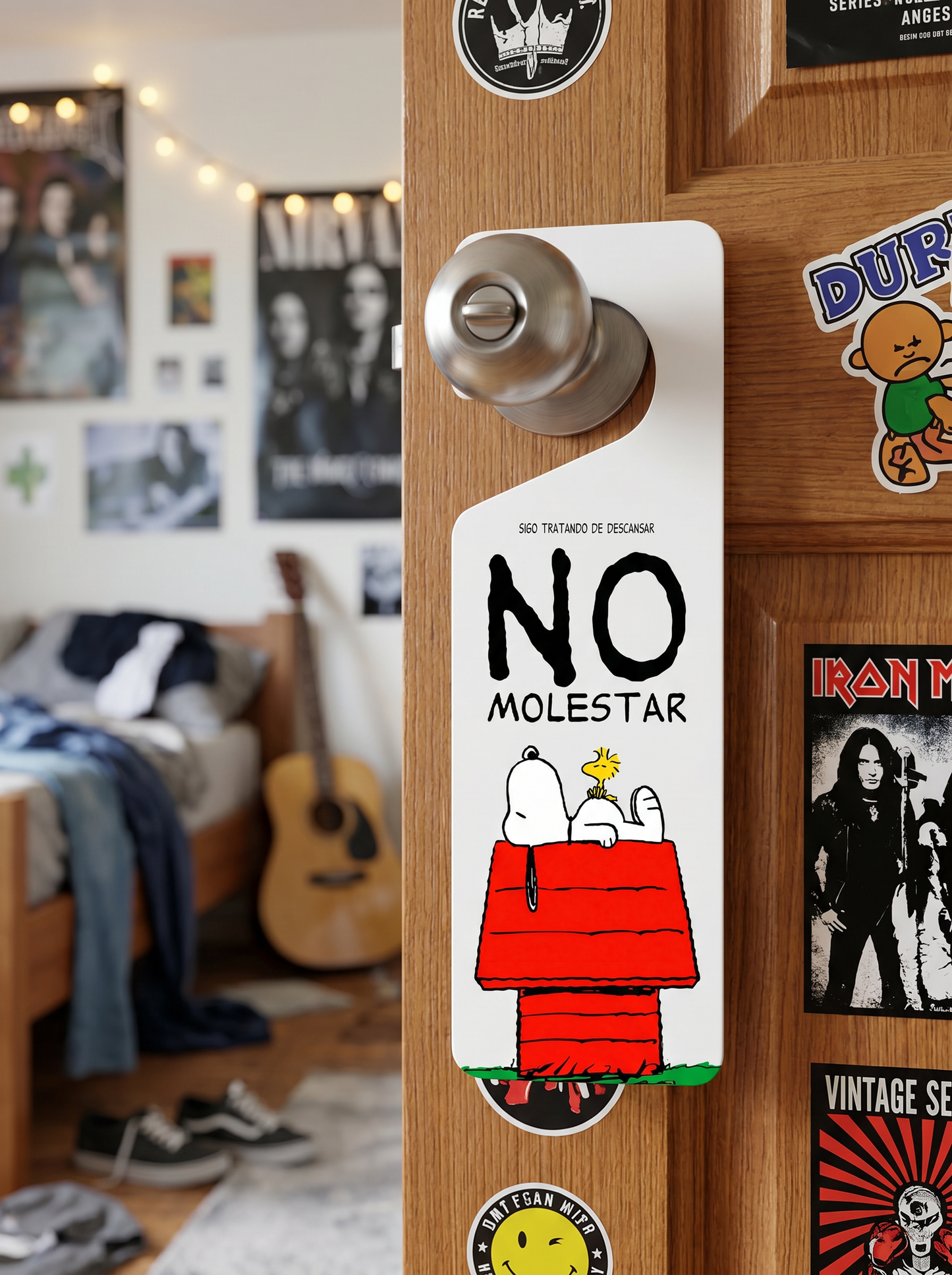 Colgador puerta  - Snoopy