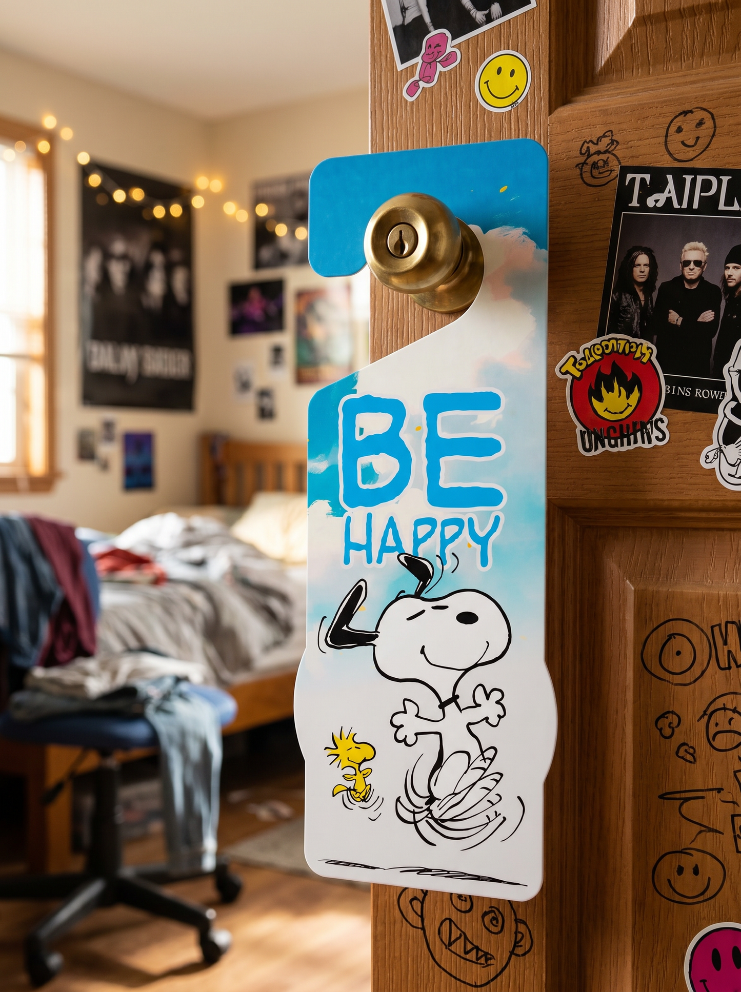 Colgador puerta  - Snoopy