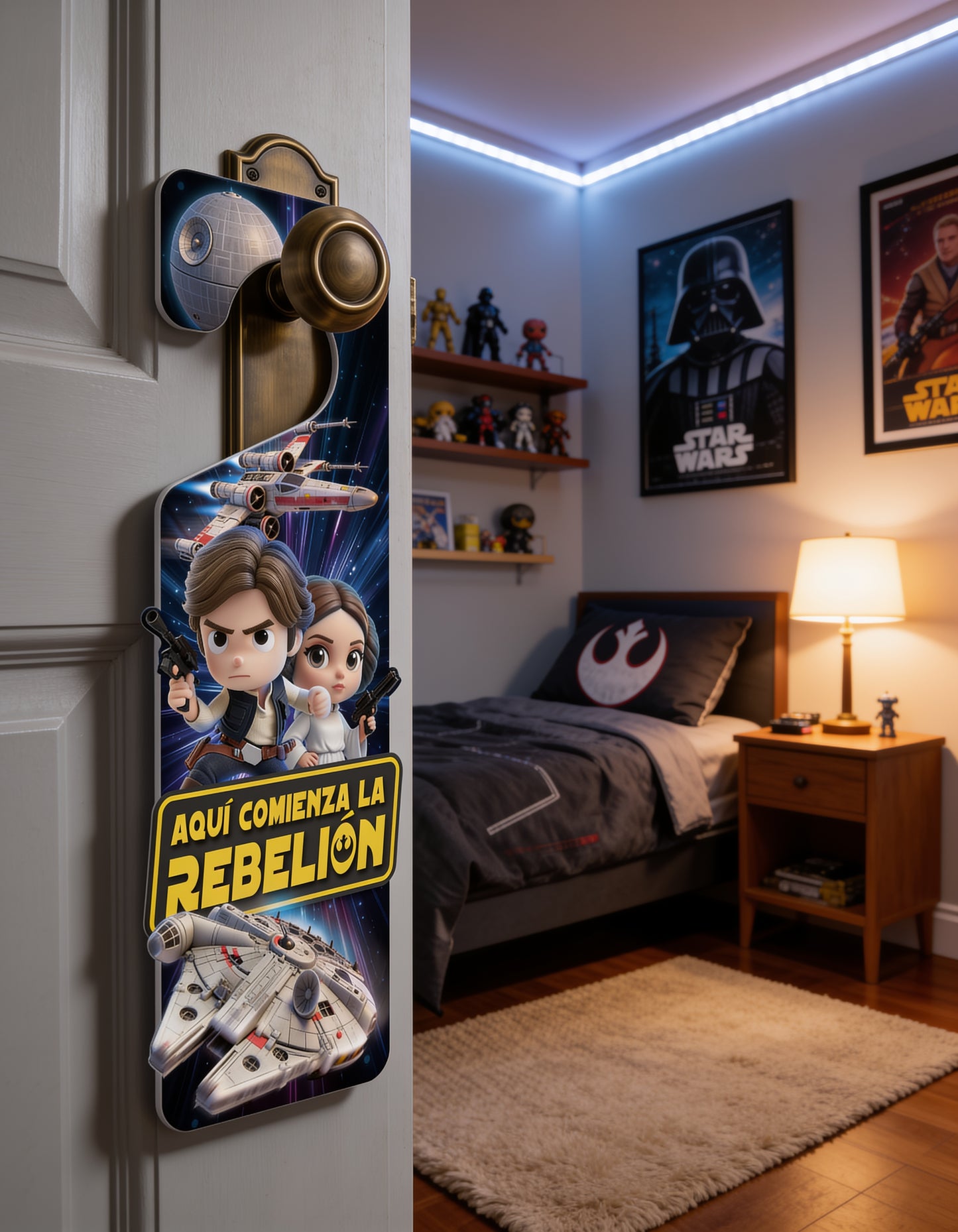 Colgador puerta  - StarWars