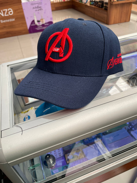 Gorra Avengers Azul y Rojo