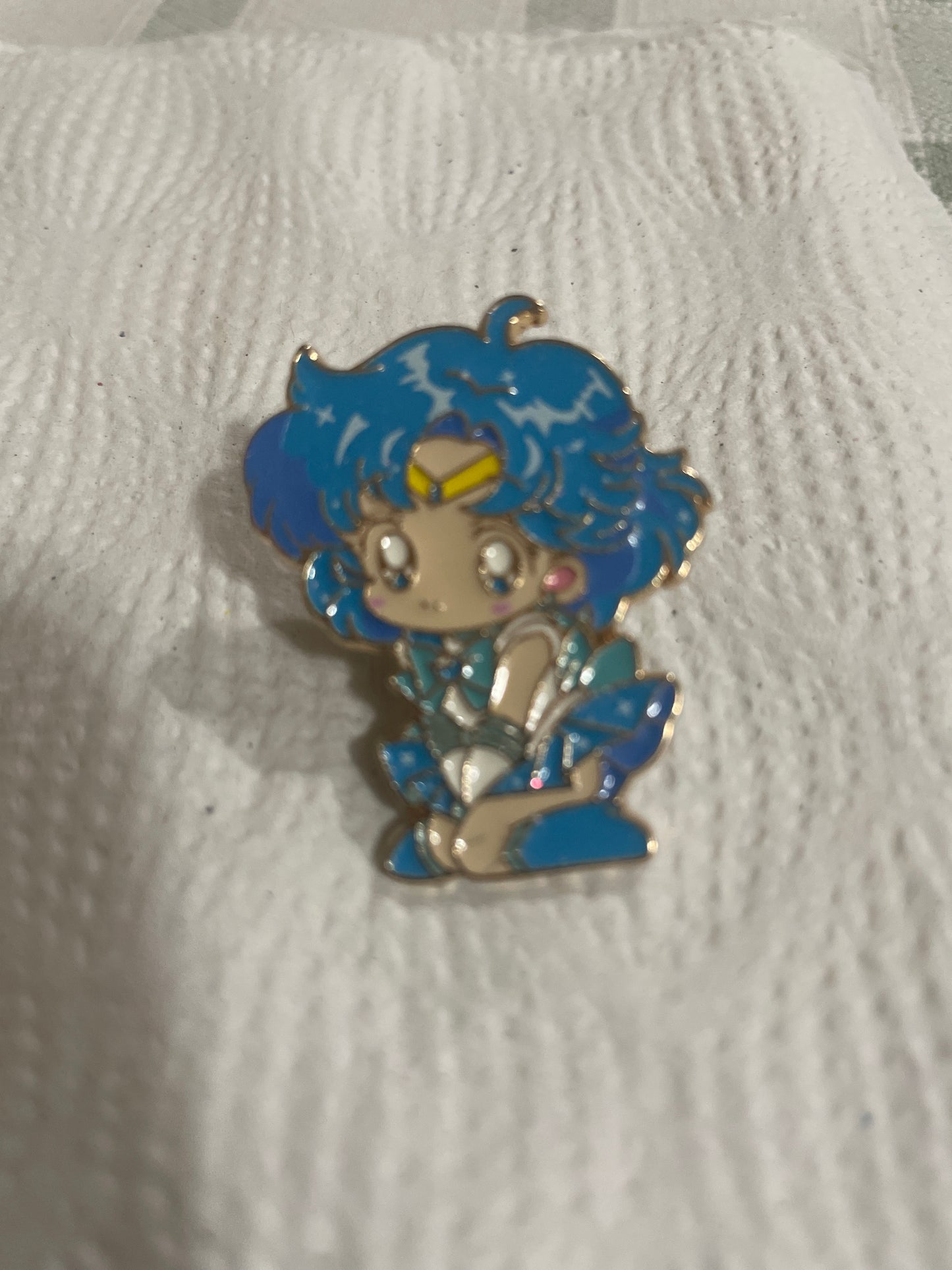 Pin Sailor Moon Chivi Mercury