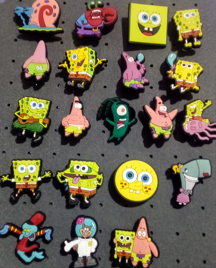 Pin para Croks Bob Esponja y sus Amigos