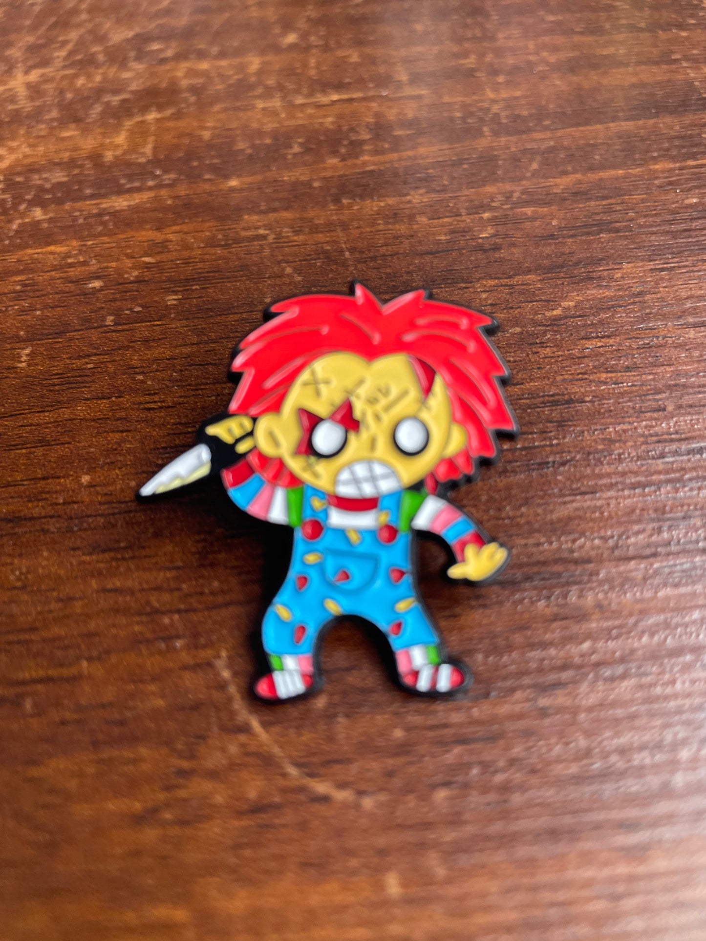 Pin Chucky Caricatura