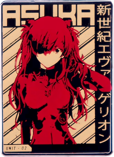 Pin Asuka evangelion