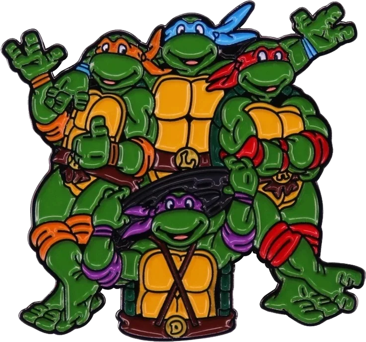 Pin Tortugas Ninja