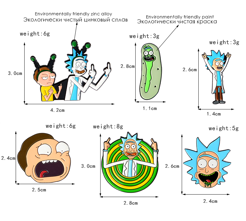 Pin Rick y Morty