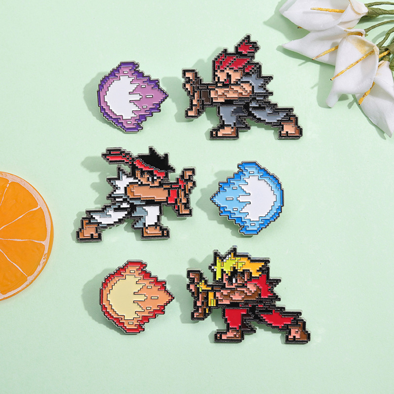 Pin energía azul, Street Fighter 2