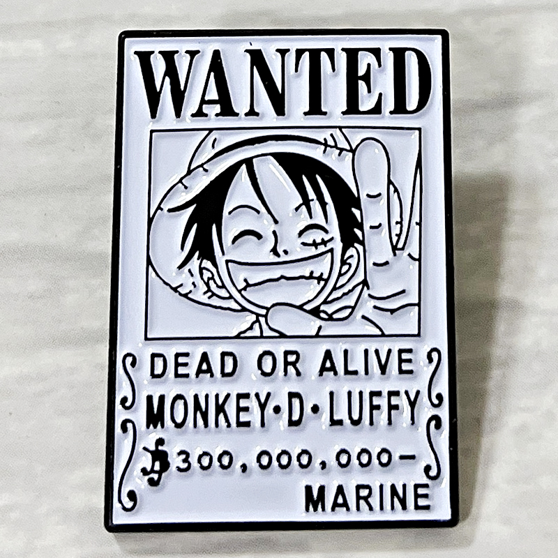 Pin Monkey D. Luffy Se Busca