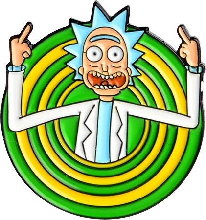 Pin de Rick. Rick & Morty