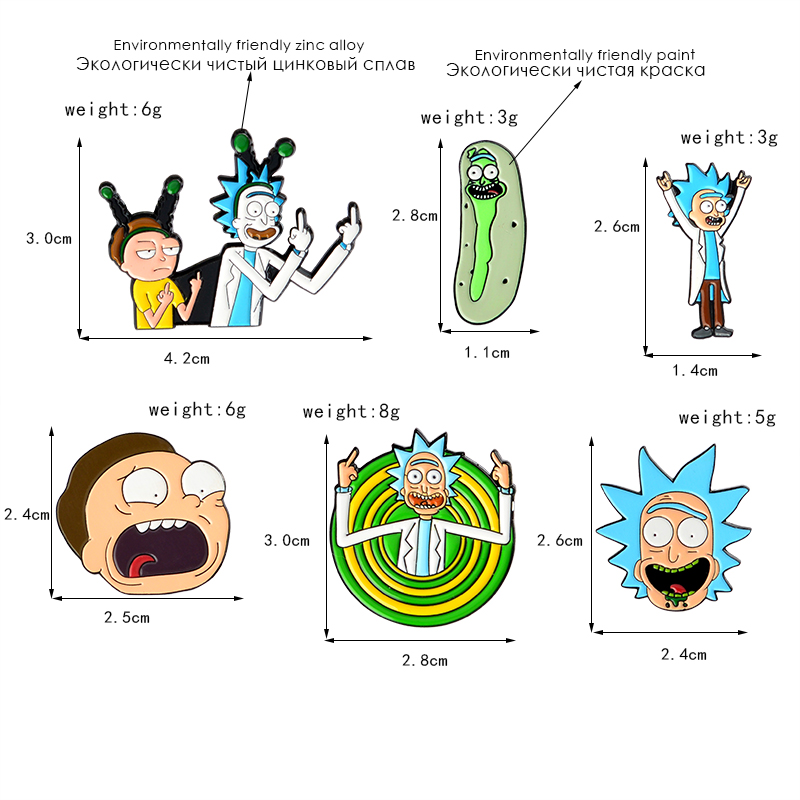 Pin de Rick. Rick & Morty