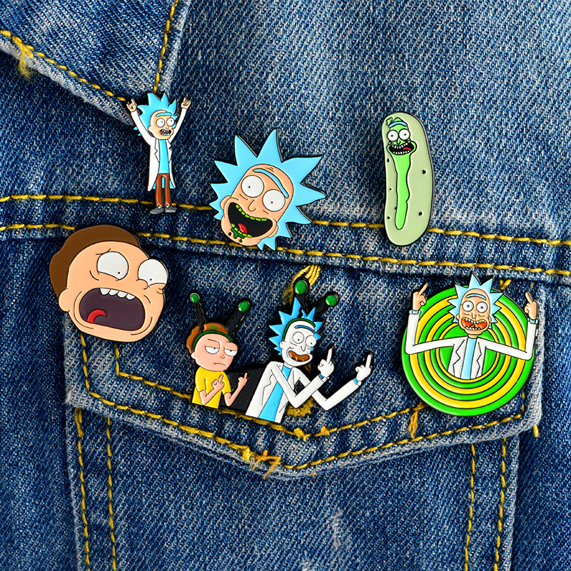 Pin de Rick. Rick & Morty