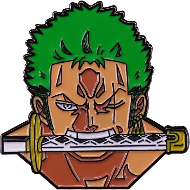 Pin Roronoa Zoro, One Piece