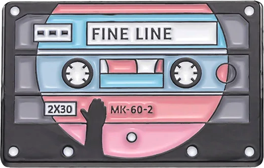 Pin cassette retro Fine Line