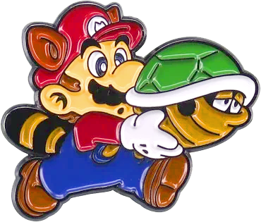 Pin Mario Bros y koopa