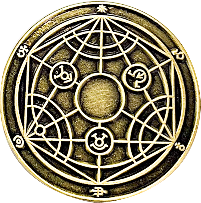 Pin Círculo de transmutación, Fullmetal Alchemist