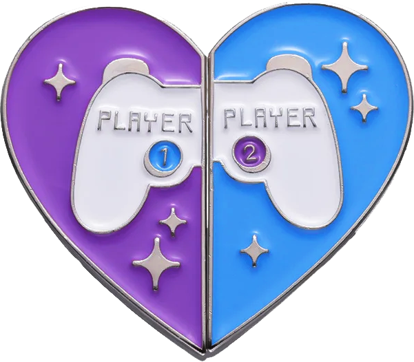 Pin Gamer pareja