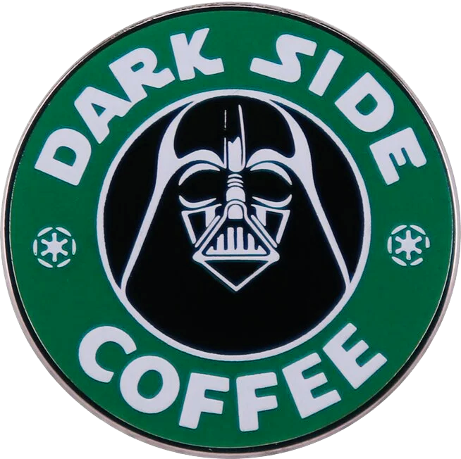 Pin Dark side Coffee