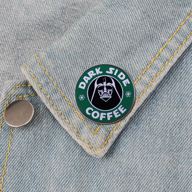 Pin Dark side Coffee