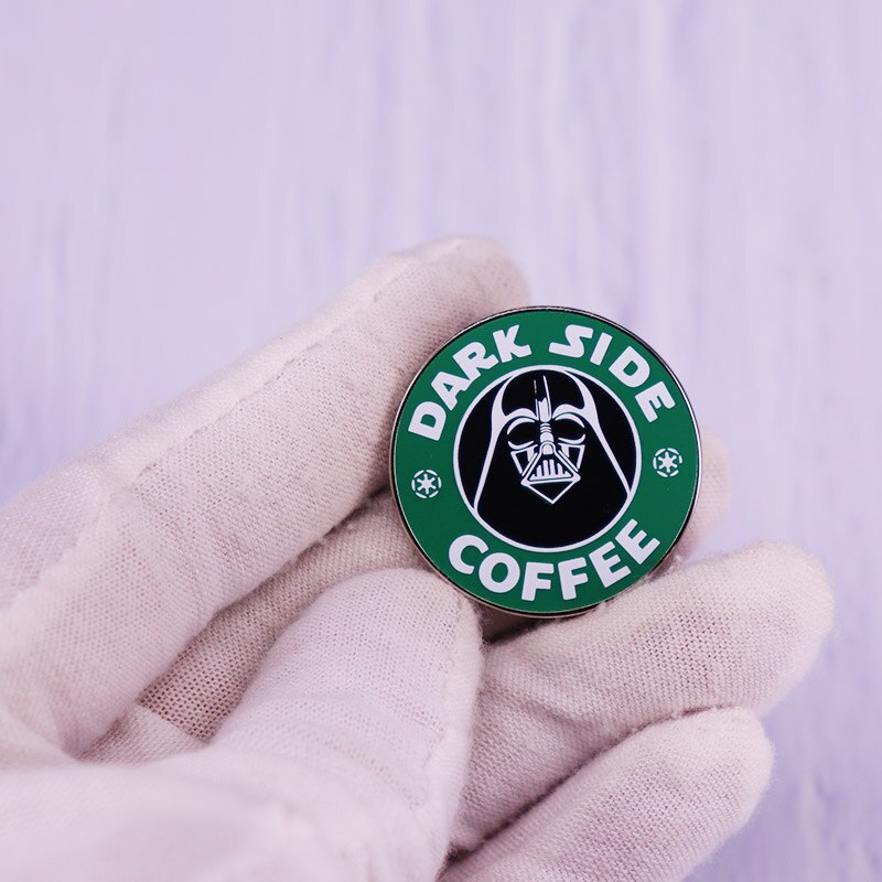 Pin Dark side Coffee