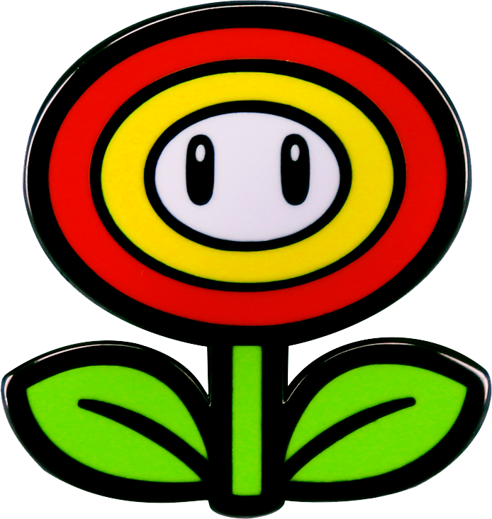 Pin Mario Bros, planta piraña
